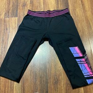 Full leg pink workout leggings